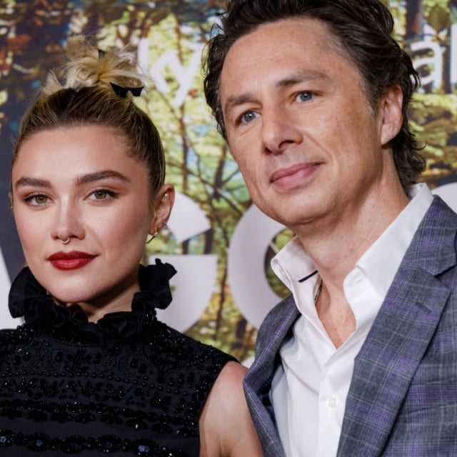 Florence Pugh and Zach Braff reunite 